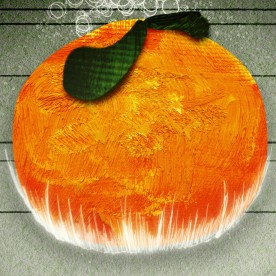 close up of orange
